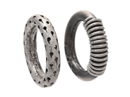Jewellery, 2 RINGS, silver, in auction: General – Tuesday 25 November