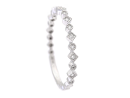 Jewellery - ETERNITY RING, 18K white gold - View 1