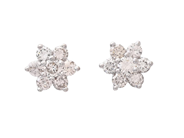 Jewellery - EARRINGS, 18K white gold - View 1