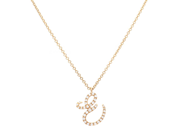 Jewellery - LETTER COLLIER, letter E - View 1