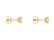 Jewellery - SOLITAIRE EARRINGS, 18K gold - View 2