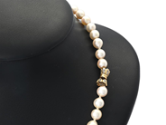 Jewellery - PEARL NECKLACE, cultured pearls approx. 7,7,5 mm - View 2