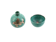 Ceramics - ARGENTA, bowl and vase - View 1