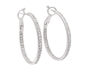 Jewellery, HOOPS, 18K white gold, in auction: Christmas – Saturday 13 December