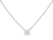 Jewellery, NECKLACE, 18K white gold, in auction: Christmas – Saturday 13 December