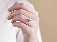 Jewellery - RING, 18K white gold - View 4