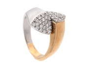 Jewellery - RING, 18K gold/white gold - View 1