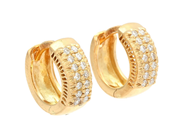 Jewellery, HOOP EARRINGS, 18K gold, in auction: General – Tuesday 9 December