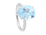 Jewellery - RING, 18K white gold - View 1