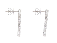 Jewellery - EARRINGS, 18K white gold - View 2
