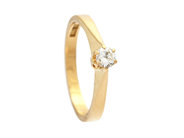 Jewellery - SOLITAIRE RING, 18K gold - View 1