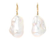 Jewellery - PEARL EARRINGS, 18K gold - View 1