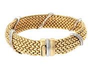 Jewellery - BRACELET, 18K gold/white gold - View 2