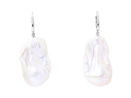 Jewellery - PEARL EARRINGS, 18K white gold - View 1