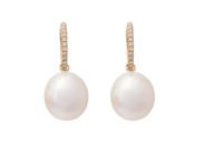 Jewellery - PEARL EARRINGS, 18K gold - View 1