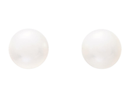 Jewellery - PEARL EARRINGS, 18K white gold - View 1