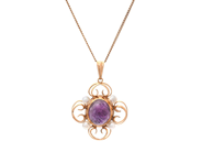 Jewellery, PENDANT/CHAIN, 18K gold, in auction: Christmas – Saturday 13 December