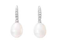 Jewellery - EARRINGS, 18K white gold - View 1