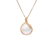 Jewellery, PENDANT/CHAIN, 18K gold, in auction: Christmas – Saturday 13 December