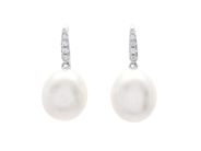 Jewellery - EARRINGS, 18K white gold - View 1