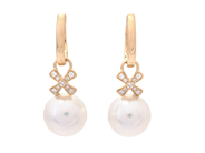 Jewellery - PEARL EARRINGS, 18K gold - View 1