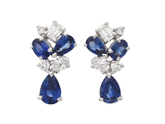 Jewellery - EARRINGS, 18K white gold - View 1