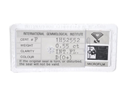 Gemstones, DIAMOND, brilliant cut, in auction: Lilla jewellery – Tuesday 2 December