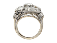 Jewellery - RING, 14K white gold - View 2