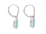 Jewellery - EARRINGS, 18K white gold with apatite 2,01 ctw - View 2