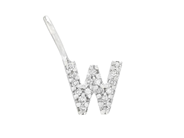 Jewellery - LETTER PENDANT, letter W - View 1