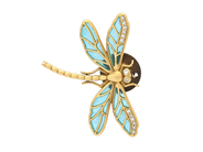 Jewellery, BROOCH, dragonfly, in auction: Classic – Saturday 22 November