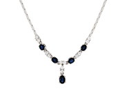 Jewellery, NECKLACE, 18K white gold, in auction: Christmas – Saturday 13 December