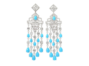 Jewellery - EARRINGS, 18K white gold - View 1