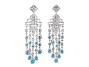 Jewellery - EARRINGS, 18K white gold - View 3