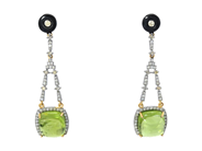 Jewellery, EARRINGS, silver/18K gold, in auction: Classic – Saturday 22 November