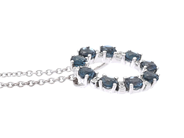 Jewellery - PENDANT/CHAIN, 18K white gold - View 2