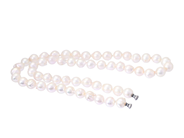 Jewellery, NECKLACE, cultured baroque pearls approx. 6,5 mm, in auction: Lilla jewellery – Tuesday 2 December