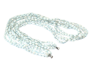 Jewellery, NECKLACE, cultured dyed baroque blue freshwater pearls approx. 2 mm, in auction: Lilla jewellery – Tuesday 2 December