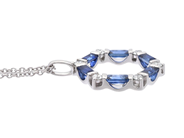 Jewellery - PENDANT/CHAIN, 18K white gold - View 2