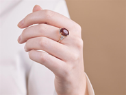 Jewellery - RING, 18K rose gold - View 3