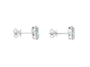 Jewellery - CLUSTER EARRINGS, 18K white gold - View 2