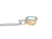 Jewellery - PENDANT/CHAIN, 18K white gold - View 2