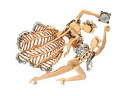 Jewellery - BROOCH, 18K gold/white gold - View 2