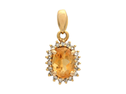 Jewellery, CLUSTER PENDANT, 18K gold, in auction: Lilla jewellery – Tuesday 2 December