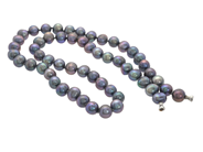 Jewellery - PEARL NECKLACE, dyed cultured freshwater pearls - View 1