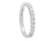 Jewellery - ETERNITY RING, 18K white gold - View 1