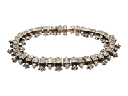Jewellery, BRACELET, silver/18K rose gold, in auction: Christmas – Saturday 13 December
