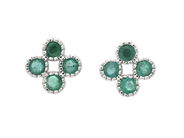 Jewellery - EARRINGS, 18K white gold - View 1