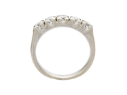 Jewellery - ETERNITY RING, 18K white gold - View 2