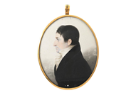 Jewellery - JACOB AXEL GILLBERG miniature, gouace - View 1